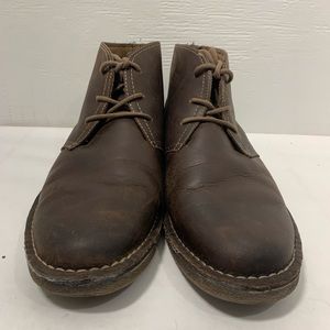 Men’s Chaps Leather Chukka Boots 11M